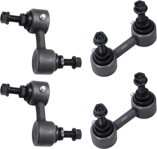 Miniatura 40 de Detroit Axle - 4 barras estabilizadoras AWD para Chrysler 300 2005-2019 Dodge Charger 2005-2008 2005-2008 Magnum Stabilizer Enlaces de extremo
