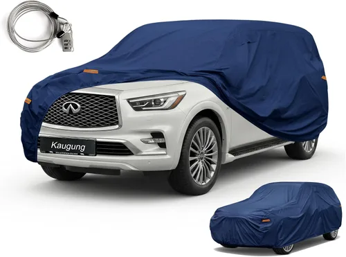 Miniatura 12 de Kaugung Funda de coche resistente para BMW M2 (2019-2024), impermeable, resistente a todo tipo de clima, protección contra el sol, lluvia, polvo
