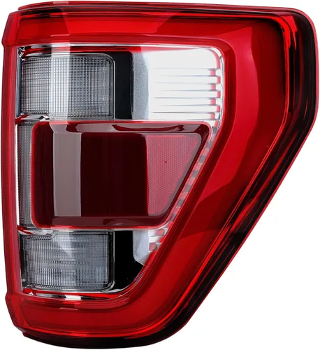 Miniatura 8 de Conjunto de luz trasera para Ford F150 XLT 2021, 2022, 2023, lámpara de freno trasera, tipo halógeno, punto ciego, lado derecho del pasajero