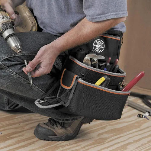 Miniatura 5 de Klein Tools - 55427 Tradesman Pro cinturón herramienta de electricista, mediano