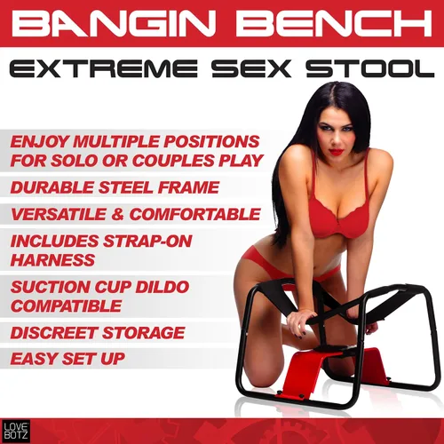 Miniatura 2 de LoveBotz Bangin Bench Extreme taburete para sexo 1 unidad