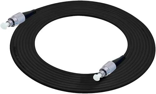 Miniatura 4 de 3M FC a FC Cable de fibra óptica blindado para exteriores Simplex 9/125 SM, Cable puente de conexión óptica 3 metros 10 pies monomodo