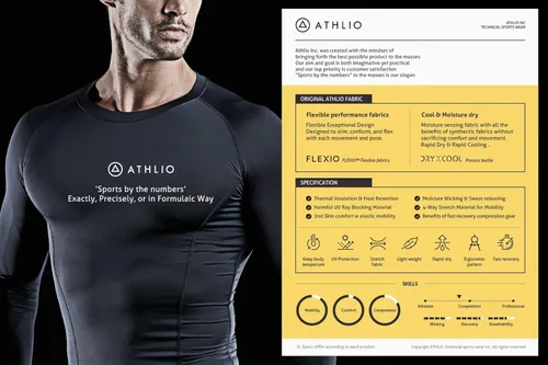 Miniatura 3 de ATHLIO Paquete de 1 o 3 camisas de compresión de manga corta para hombre camisetas de capa base deportiva camiseta de entrenamiento atlético