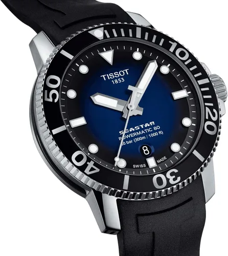 Miniatura 6 de Tissot Reloj casual Seastar 6601000 de acero inoxidable para hombre