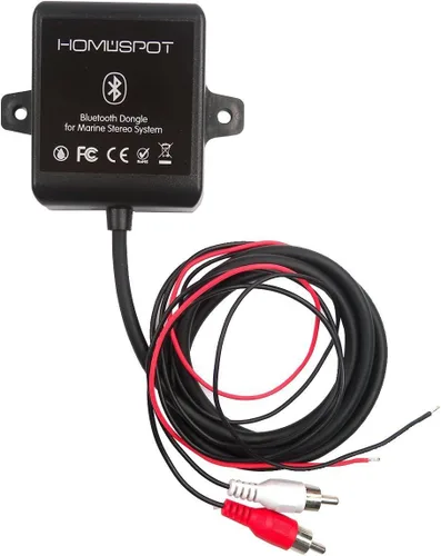 Adaptador receptor marino Bluetooth impermeable por unidades principales estéreo HomeSpot para yates marinos, barcos, vehículos, automóviles,