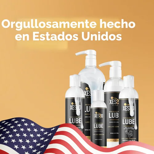 Miniatura 6 de XESSO Lubricante cremoso a base de agua, sin perfume, 8.3 onzas líquidas, gel blanco espeso y deslizante, hipoalergénico para mujeres, hombres
