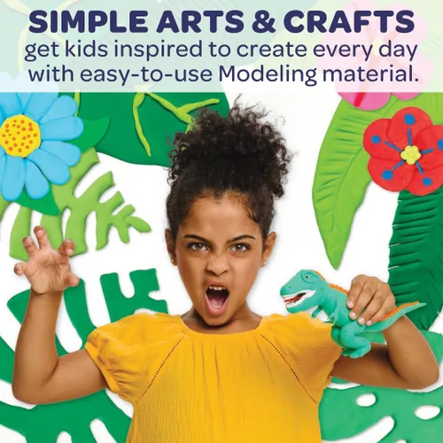 Miniatura 5 de Crayola, juego Model Magic Deluxe con variedad, 14 paquetes individuales, 7 oz, Paquete de 10, Variados