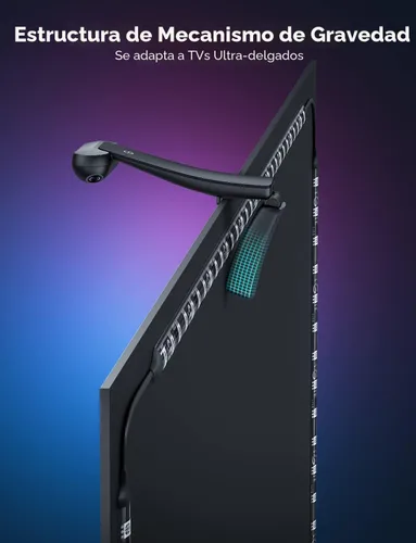 Miniatura 6 de Govee Envisual - Retroiluminación LED T2 para TV con cámaras duales, tira de luces LED RGBIC Wi-Fi de 11.8 pies para televisores de 55 a 65