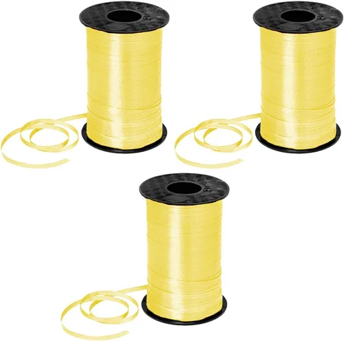 Miniatura 13 de PMU Tira de cinta rizadora negra de 500 yardas x 3/16 pulgadas para envolver regalos, decoración de cumpleaños, celebraciones, fiestas, accesorios