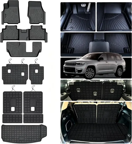 Miniatura 18 de Alfombrillas para Ford F-150 F150 SuperCrew/Crew Cab 2010-2014, forro de piso de ajuste personalizado todo clima de alta resistencia para accesorios