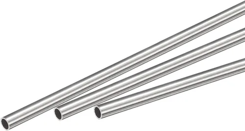 Miniatura 71 de uxcell Tubo capilar del acero inoxidable 304, tubería gruesa del metal de la longitud de la pared 820.2 ft m del OD 2.6 ft m x 0.3 ft m
