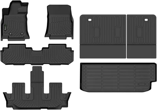 Miniatura 44 de Alfombrillas y forro de carga personalizados para Chevy Suburban/GMC Yukon XL 2015-2020 (con asiento de banco de 2da fila), protección para todo