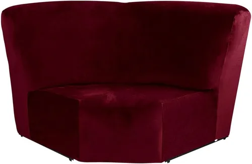 Miniatura 17 de Funda de terciopelo para sofá esquinero, 1 pieza adicional para asiento esquinero, protector para sofá reclinable en forma de L, decoración