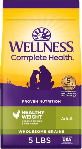 Miniatura 19 de Wellness Complete Health - Alimento seco para perros con granos, ingredientes naturales, fabricado en Estados Unidos con carne real, todas