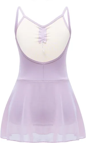 Miniatura 2 de Camisola con tirantes cruzados en la espalda para niñas, leotardo, vestido de ballet, trajes de bailarina para niños pequeños