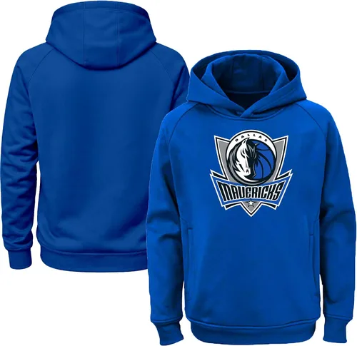 Miniatura 18 de Outerstuff NBA Kids Youth 8-20 Team Color Alternate Polyester Performance Primary Logo Sudadera Sudadera Sudadera con capucha Phoenix Suns Púrpura