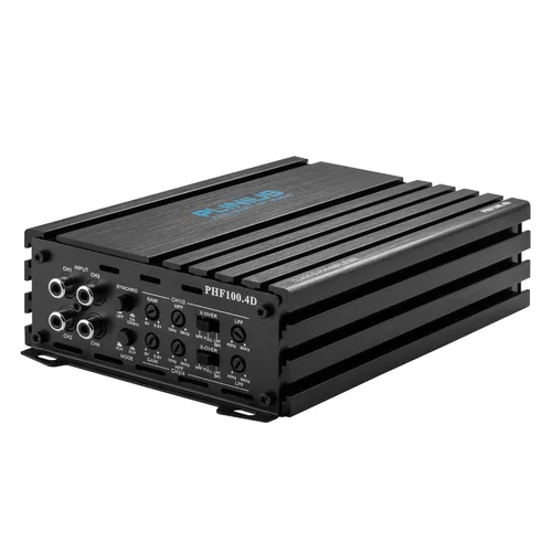 Miniatura 4 de PLINIUS PHF100.4D amplificador de audio del coche 4 canales clase completa D multicanal