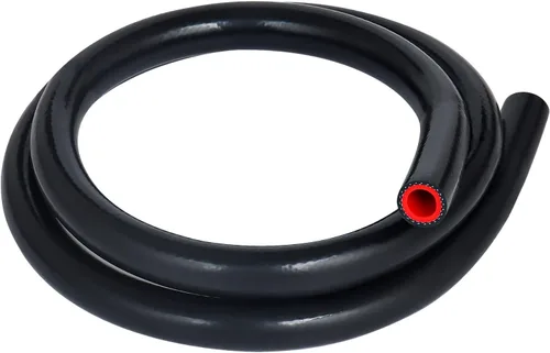 Miniatura 2 de KDP 3/4"X10FT(ID:19MM) 3.0 M Manguera de silicona reforzada de 2 capas para calentador, refrigerante, radiador, línea de vacío, 4MM de espesor