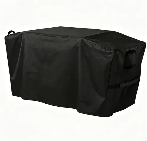 Miniatura 11 de Cubierta de Parrilla para Parrilla Hibachi, Cubierta de Parrilla de Mesa Pequeña Impermeable para Exteriores de Servicio Pesado, Cubierta