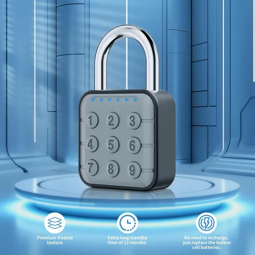 Miniatura 4 de Cerradura de combinación, cerradura de combinación para casillero, cerradura de casillero y cerradura de casillero de gimnasio - Alta seguridad