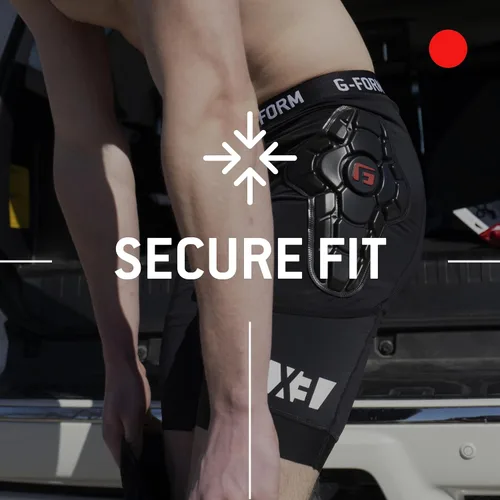 Miniatura 5 de G-Form EX-1 Bike Short Liner - Padded Compression Shorts for Men - Protective Bike Shorts for BMX and Snowboarding