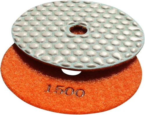 Miniatura 5 de Almohadilla de pulido seca del diamante 4" arena 50 para el pulido concreto del mármol de cristal de piedra