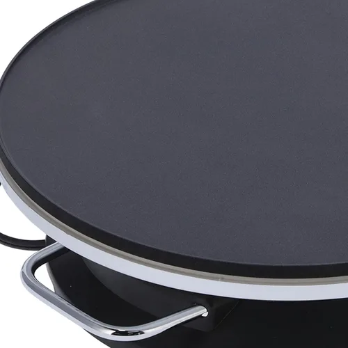 Miniatura 8 de Máquina de panqueques, antiadherente de tres controles de temperatura, fabricante de crepé eléctrico de 13 pulgadas para hotel para uso doméstico