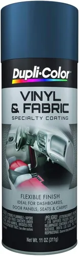 Miniatura 2 de Dupli-Color HVP104 - Pintura en aerosol para vinilo y tela, color negro brillante (Gloss Black), lata de 11 oz en espray Brillo negro
