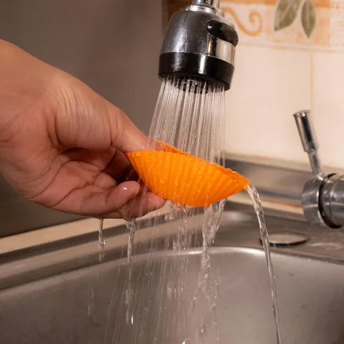 Miniatura 3 de Tazas de hornear de la magdalena del silicón (18)
