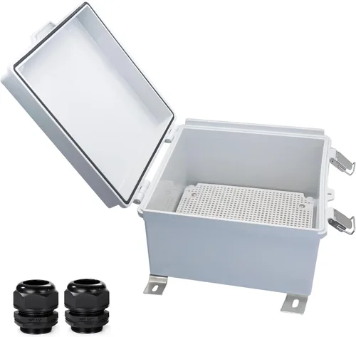 Miniatura 27 de Caja Eléctrica Impermeable a Prueba de Polvo Caja de Conexiones Resistente a la Intemperie IP67 Carcasa de Plástico ABS Caja de Proyecto