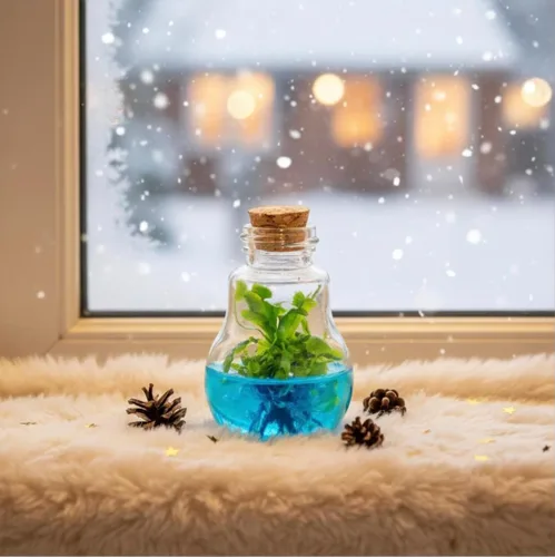 Miniatura 3 de Planta Carnívora Venus Atrapamoscas, Cultiva Tu Propia Venus Atrapamoscas en un Terrario de Vidrio 100% Autosostenible, Sin Mantenimiento, Fácil