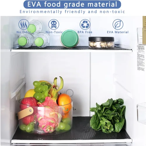 Miniatura 4 de HooTown Shelf Liner - Alfombrillas para cajones de gabinete de cocina, 11.8 pulgadas de ancho x 78.7 pulgadas de largo, vinilo no adhesivo EVA