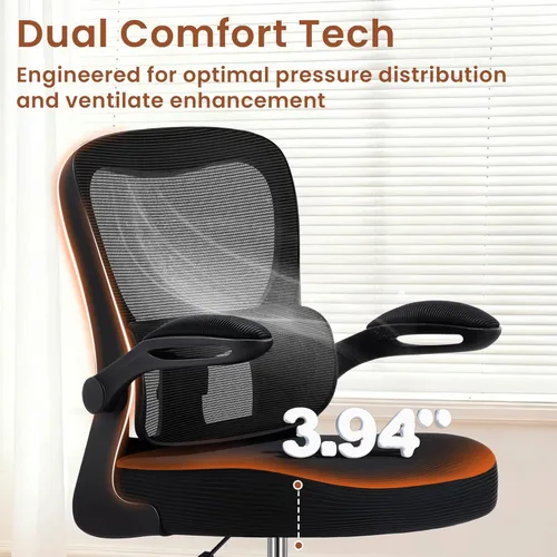 Miniatura 6 de AreShark Silla de Oficina para Dibujo - Silla de Oficina Alta Ergonómica con Reposapiés Ajustable - Silla de Escritorio de Altura de Barra Ajustable