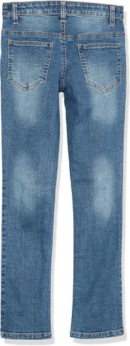 Miniatura 4 de Democracy Pantalones de mezclilla de pierna recta Petite Ab Solution para mujer
