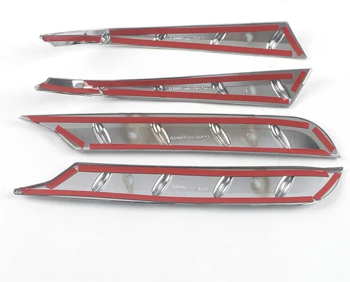 Miniatura 6 de Accesorios exteriores de automóvil, alerón de ventana trasera, cubierta de ala lateral, ajuste para Toyota Highlander 2021-2023 2024 2025 ABS 4
