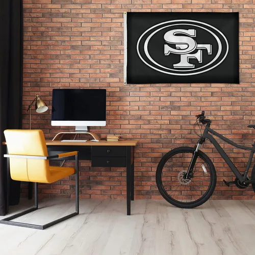 Miniatura 2 de Rico Industries NFL - Bandera de fibra de carbono de 3 x 5 pies, para interiores o exteriores, decoración del hogar, gran regalo, día del juego