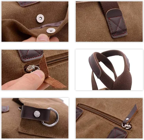 Miniatura 5 de BNWVC Bolso cartera con tiras Cartera estilo Tote Carteras con tiras