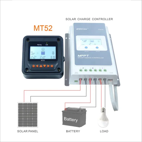Miniatura 7 de Medidor remoto MT-52 solo apto para EPEVER Brand Tracer-an/BN Series y Triron-N, Xtra, LS-B, VS-BN, eTracer, iTracer Monitor y set Parámetro