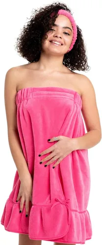 Miniatura 4 de Envoltura de spa - Toalla para mujer - Envoltura de bata de spa para mujer - Pareo de playa - Batas de dama de honor - Aqua