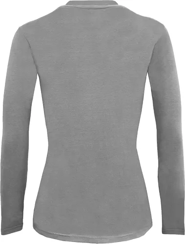 Miniatura 51 de Natural Uniforms Camiseta Under Scrub para mujer, cuello redondo, manga larga, paquete de 3, paquete múltiple de 3