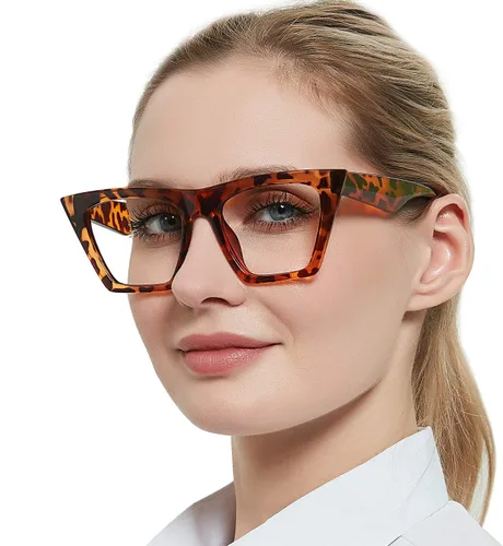 Miniatura 9 de MARE AZZURO Gafas de lectura de gran tamaño para mujer, lectores de ojo de gato 1.0 1.25 1.5 1.75 2.0 2.25 2.5 2.75 3.0 3.5 4.0 5.0 6.0