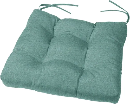 Miniatura 20 de Cojín para silla Sunbrella de 18 x 18 x 4 pulgadas (Sunbrella Peacock)