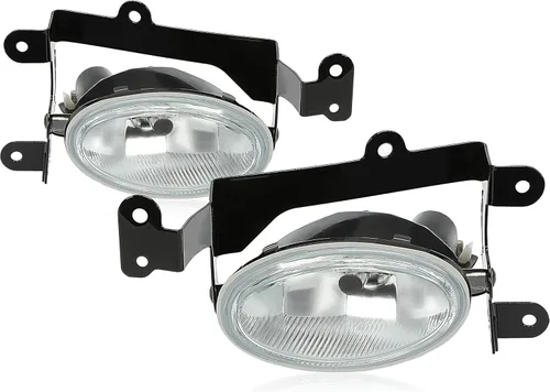 Miniatura 2 de HECASA - Luces antiniebla compatibles con Honda Civic Coupe y Civic Si 2006-2008, lámparas antiniebla delanteras para parachoques con interruptor