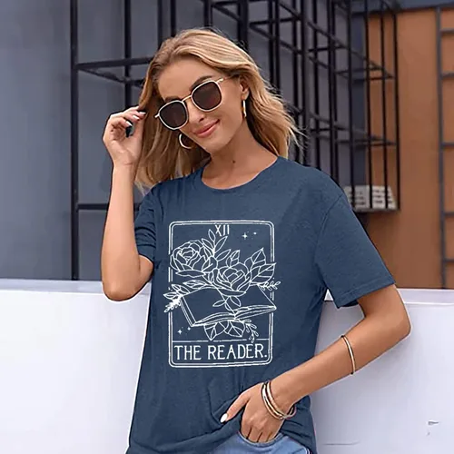 Miniatura 4 de Camiseta de profesora para mujer, camiseta con gráfico del alfabeto, camiseta de regalo para profesores de jardín de infantes