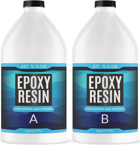 Miniatura 9 de Resina epoxi para fundición y revestimiento transparente – Kit de 1 galón – Resistente a los rayos UV, sin amarilleo, bajo olor, autonivelante