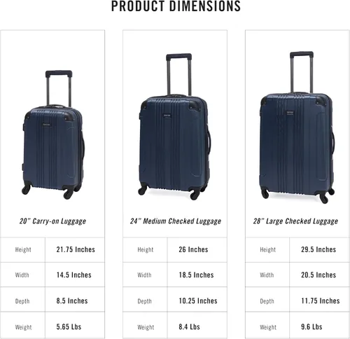 Miniatura 58 de Kenneth Cole Reaction Out Of Bounds - Equipaje de transporte vertical, Carbón), 5705058
