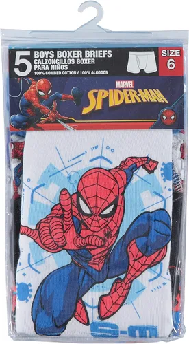 Miniatura 2 de Spiderman boys Boxer Brief Multipacks With Multiple Print Choices Available in Sizes 4, 6, 8, 10, and 12