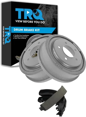 Miniatura 24 de Kit de tambor de freno y zapata ABS trasero TRQ Compatible con Subaru Forester Impreza