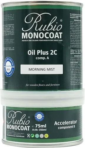 Miniatura 199 de Rubio Monocoat Tinte y acabado para madera de 650 pies cuadrados - Niebla Oil Plus 2C Aceite de linaza de secado rápido, ecológico