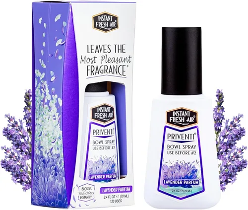 Miniatura 11 de Priventi - Spray para inodoro y baño eliminador de olores para hombres, hasta 120 usos, eliminación de olores de tamaño de viaje para #2 - Para